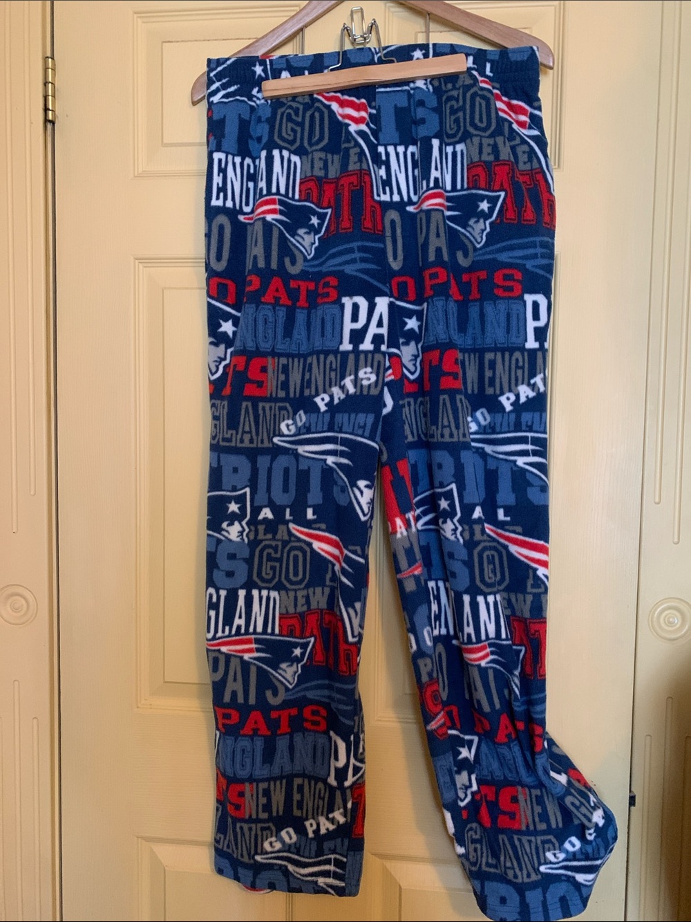 NFL New England Patriots Fleece Soft Lounge Pants L